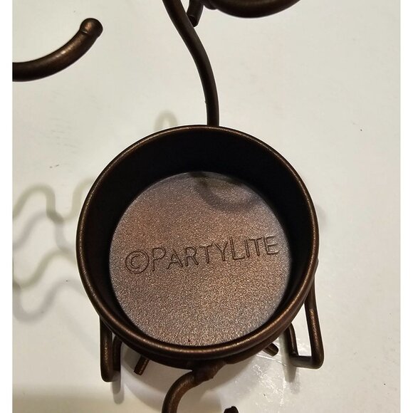 4 PartyLite Woodland Creatures Metal Reindeer / Moose Tealight Candle Holders - Picture 7 of 12